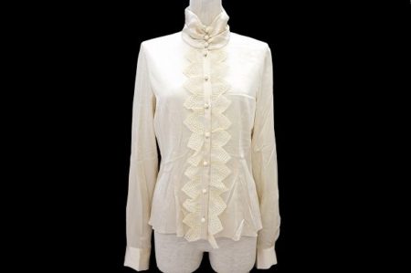 いろいろなシーンで使える上品ブラウス！マーレンダムのシャツブラウスを買取しました