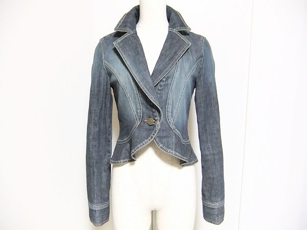 デニムでありながら上品さも演出できる！クードシャンスのデニムジャケットを買取しました