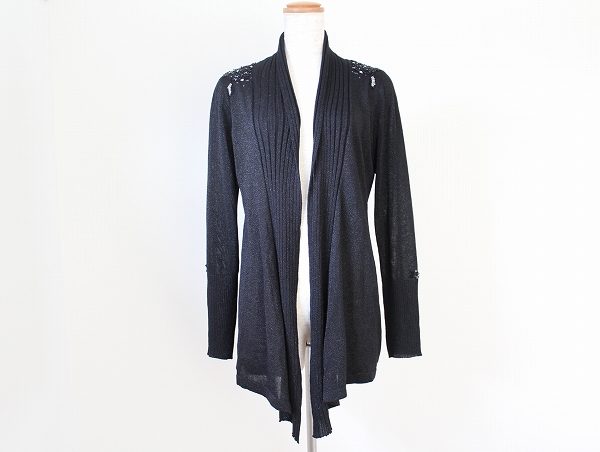 さりげないスパンコールが上質さを演出！スーパービューティー カーディガンを買取しました