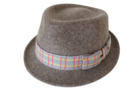 パステルカラーのチェックがポイント！アンソニーペトのフェルトハットを買取しました