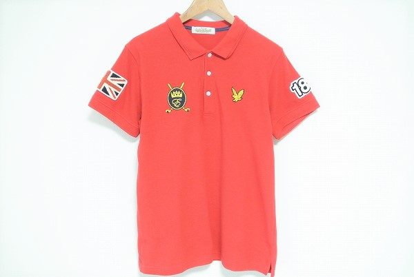 顔映りをよくしたいなら赤！ライルアンドスコットのポロシャツを買取しました