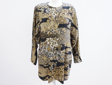 どちらも美品の和柄アンサンブル！詩仙堂