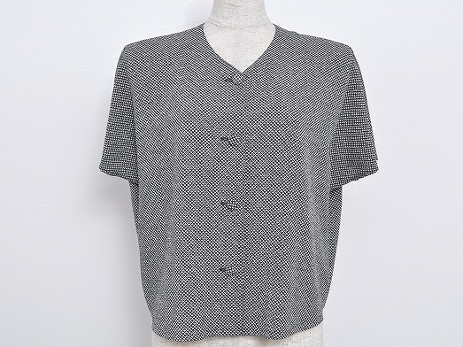 半袖のショート丈ブラウスで涼しげコーデ！詩仙堂