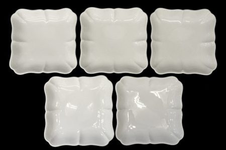 スイーツからメインまで幅広く使える！リチャード・ジノリ スクエアプレート ディッシュ 21cm 5枚セットを買取しました