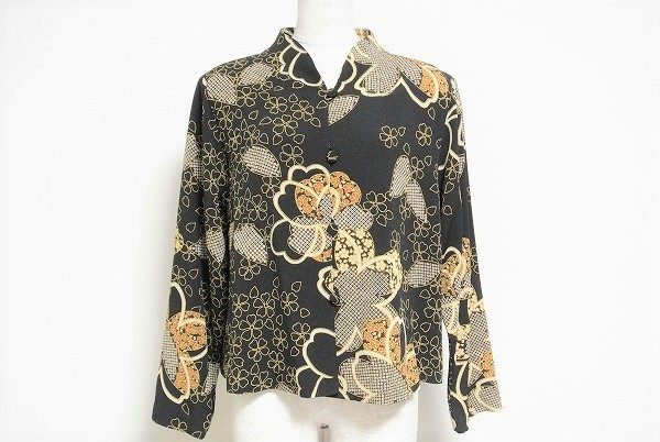 味のあるお花がどこか品のある雰囲気に！詩仙堂のジャケットをお売りいただきました