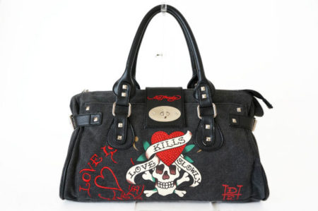 価値のあるブランドバッグはぜひ査定を！エドハーディーのバッグを買取いたしました