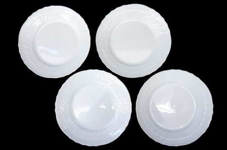 シンプルなのにメリハリある雰囲気！リチャード・ジノリ ディナー プレート4枚セットを買取しました