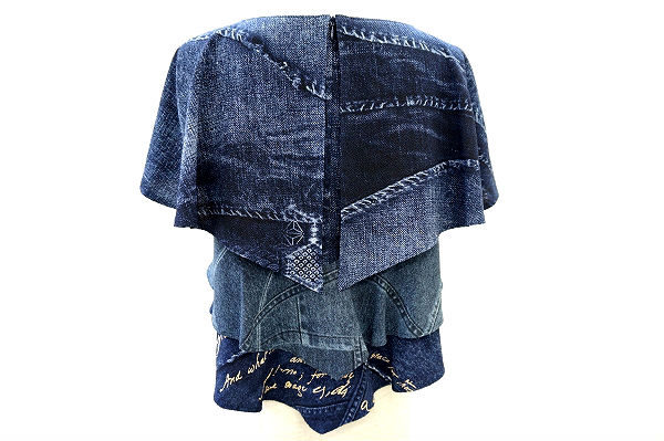 遊びごころが効いた楽しいカットソー!ヒトシタムラのデニム風カットソーを買取しました