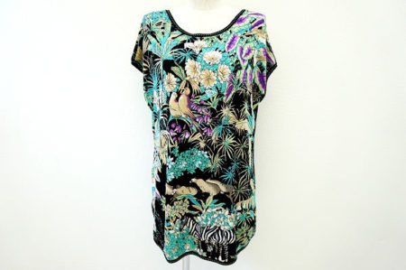 高貴な絵柄がエレガントさをアップさせる！伊太利屋のカットソーを買取しました