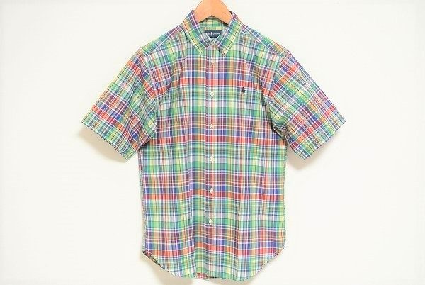 涼し気なチェックが親近感もゲット！ラルフローレンのシャツを買取しました