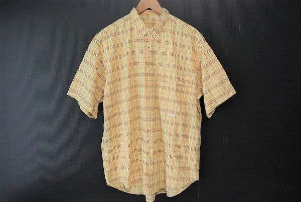 鮮やかイエローでパワーをもらえる!パパスのチェックシャツを買取しました