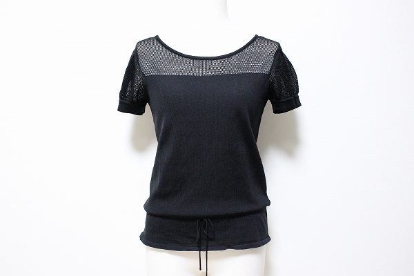 胸元メッシュでスッキリ着られる！モガのカットソーを買取しました