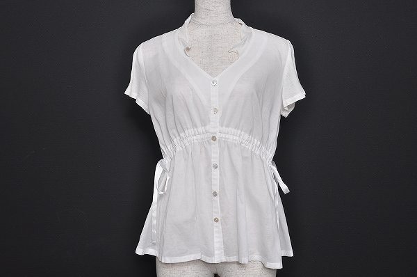 ほどよいギャザーとフリルが品の良い女性に!センソユニコ マツオインターナショナル シャツ ブラウスを買取しました