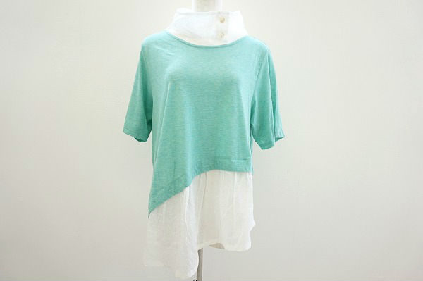 涼しさを感じるブルーが素敵!慈雨 センソユニコ カットソーを買取しました