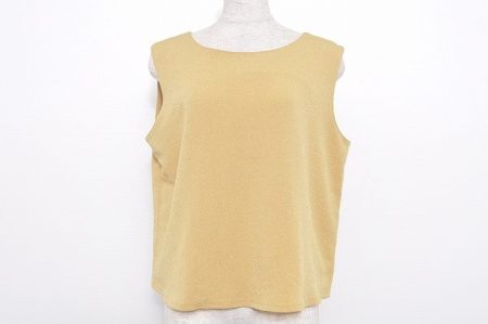 優しいマスタードで上品さをアピール！詩仙堂のノースリーブカットソーを買取しました
