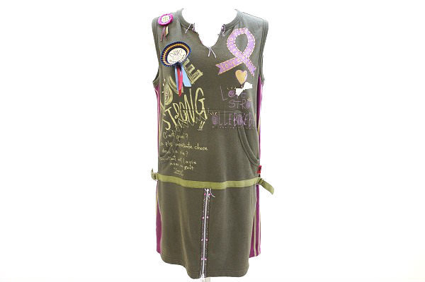 味のあるカーキとポップな絵柄が絶妙！アルベロベロのワンピースを買取しました