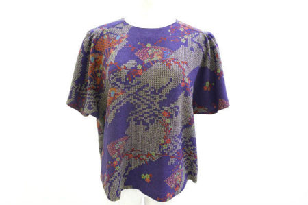 高貴なパープルでエレガントに決まる！詩仙堂のカットソーをお売りいただきました