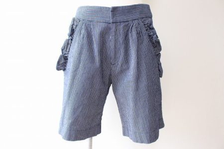 清潔感のあるコーディネートに使用したい！イクコのハーフパンツを買取しました