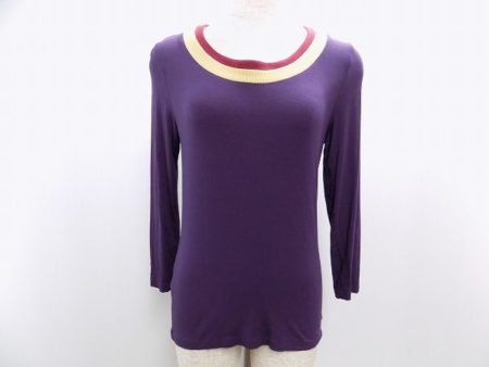 パープル×ベージュの組み合わせがレア！ローラアシュレイのカットソーを買取しました