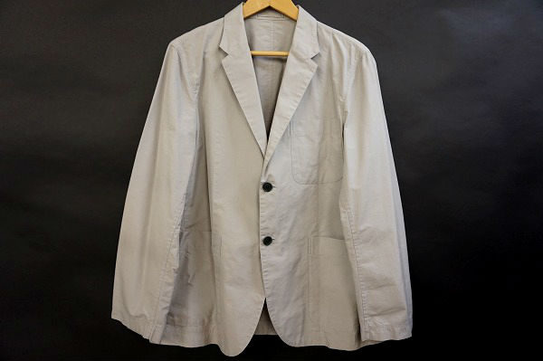 スッキリ感じの良い印象に！マーガレット・ハウエル メンズジャケットを買取しました