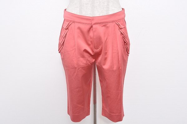 綺麗なピンクがスマートさをアピール！イクコのハーフパンツを買取しました