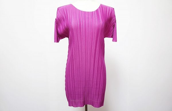 顔映りが華やかに決まる!プリーツプリーズ イッセイミヤケ A-POC チュニックを買取しました