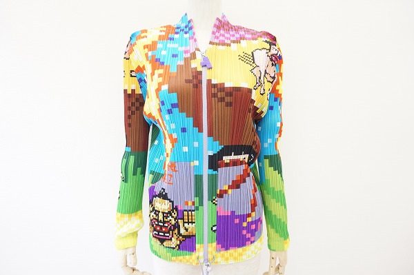 ポップな雰囲気に元気をもらえる!プリーツプリーズ イッセイ ミヤケ パーカーを買取しました