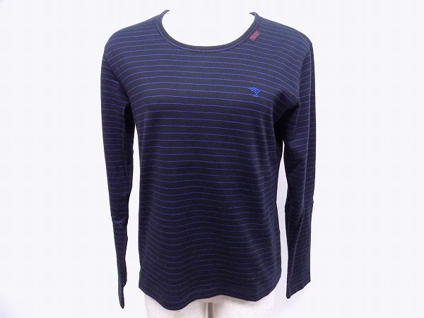 控えめボーダーがスッキリ見せる!マドモアゼルノンノン カットソーを買取しました