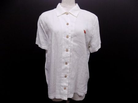 カジュアルながらも綺麗に決まる1枚です！マドモアゼルノンノン シャツブラウスを買取しました