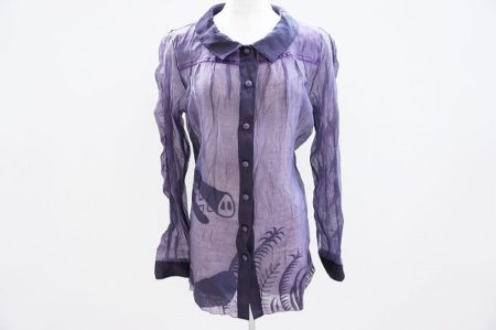 高貴な紫が落ち着いたおしゃれを演出！アルベロベロのブラウスを買取しました