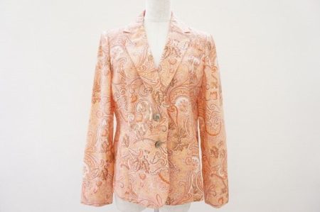 品の良いオレンジが好印象に！レリアンのジャケットを買取しました