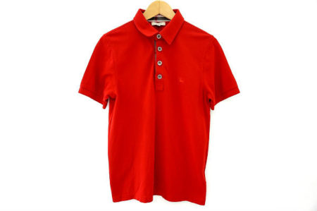 明るくエネルギッシュな印象になる！バーバリーのメンズポロシャツを買取しました