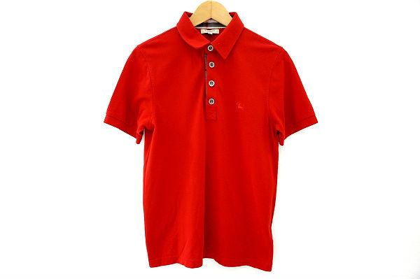 明るくエネルギッシュな印象になる！バーバリーのメンズポロシャツを買取しました