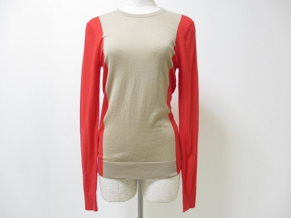 斬新なバイカラーがおしゃれ!セオリーのカットソーを買取しました