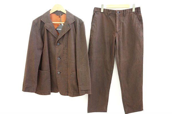 しっかりした印象を植え付けたいなら！イッセイミヤケメンのシングルスーツを買取しました