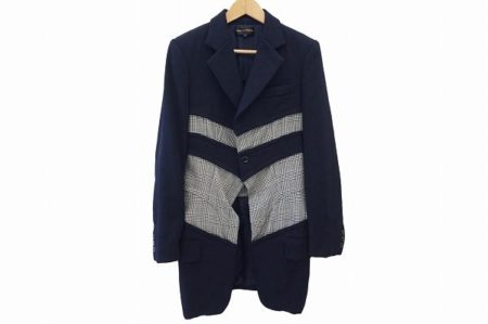 スポーティな雰囲気でアクティブに！コムデギャルソンのメンズジャケットを買取しました