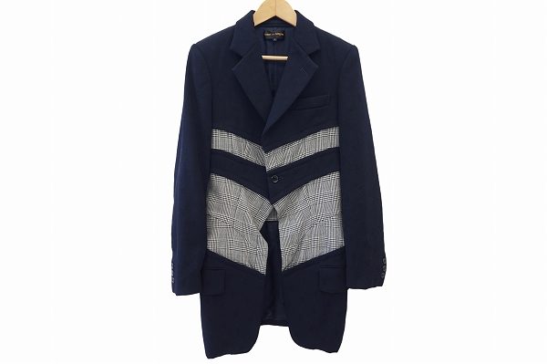 スポーティな雰囲気でアクティブに!コムデギャルソンのメンズジャケットを買取しました