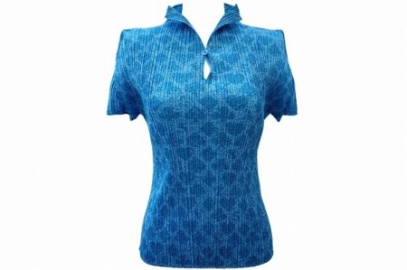 きっちり感がエレガントな印象になる！プリーツプリーズ イッセイミヤケ ブラウスを買取しました