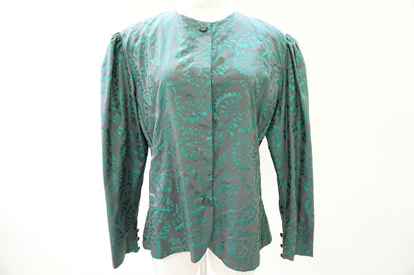 芸術的な柄がエレガント！クリスチャンディオール ジャケットを買取しました