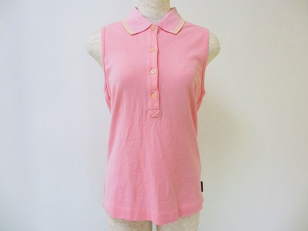 軽やかなピンクで女性ならではの優しい雰囲気をプラス！モンクレールのポロシャツを買取しました