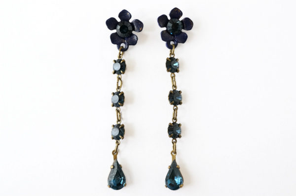 ブルー×ゴールドのバランスがクール！ミハエル・ネグリン ピアスを買取しました
