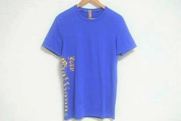 鮮やかブルーで涼し気な印象アップ！ジョンガリアーノのTシャツを買取しました