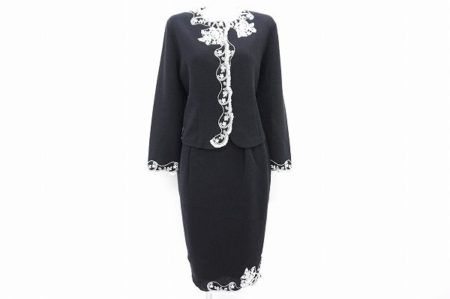 紺×白の組み合わせが高貴に！アトリエサガンのセットアップを買取しました