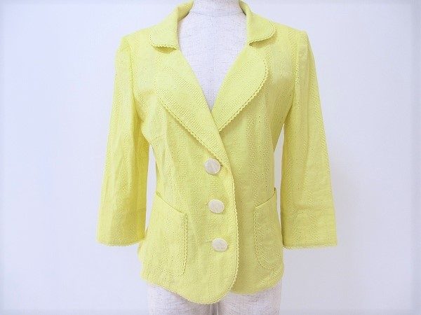 ブランド服はリサイクルする価値あり、ピエールカルダンのジャケットを買取いたしました