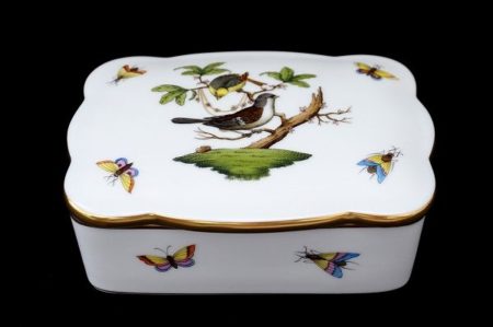 キュートな鳥に癒される！ヘレンドの陶器ポットを買取しました