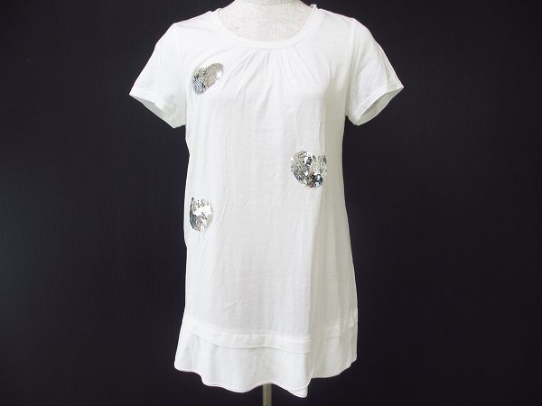 シンプル×スパンコールが上品な印象に！ソニアリキエルのカットソーを買取しました