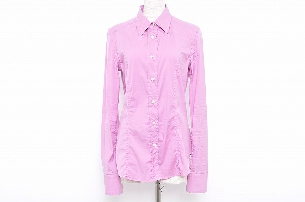 爽やかさと華やかさの融合 エトロ 紫 シャツブラウスを買取しました