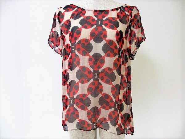 大人可愛いてんとう虫がアクセントに|イエナ シルクのカットソーを買取しました