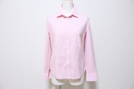 柔らかいピンクで品格ある印象を｜タルボット シャツブラウス を買取しました