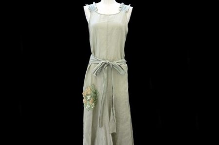 淡いカーキがシックな雰囲気をプラス！ソニアリキエルのワンピースを買取しました